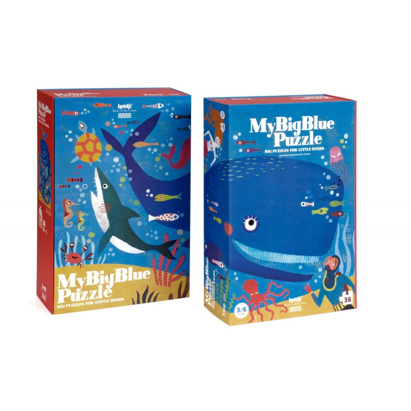 Puzzle my big blue 36 piezas