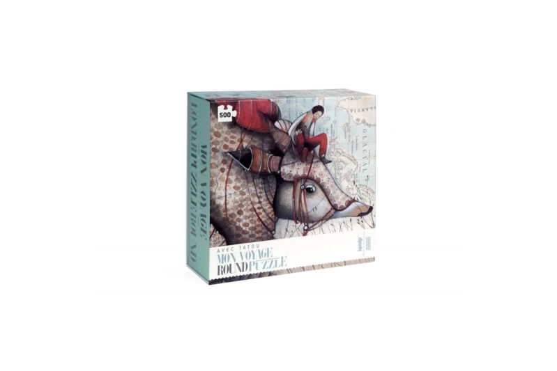PUZZLE AVEC TATOU 500 PIEZAS
