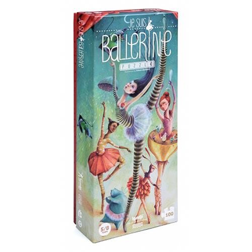 Rompecabezas je suis ballerine 100 piezas