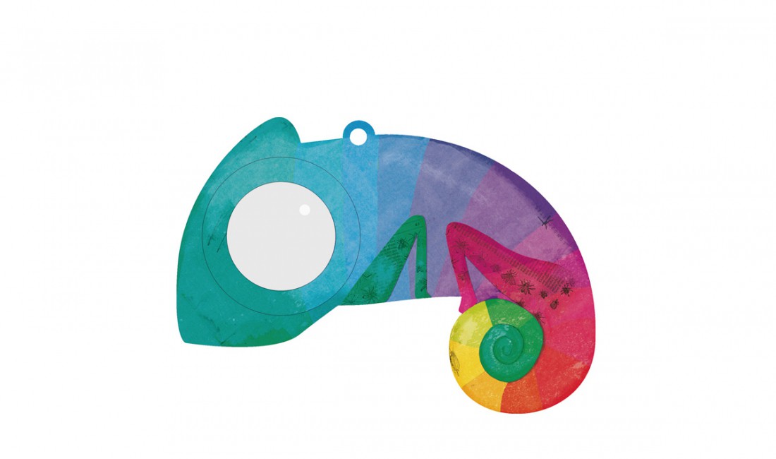 Lupa My big eye camaleó