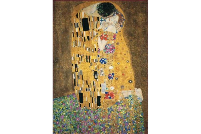 Micro puzzle The Kiss 150 piezas