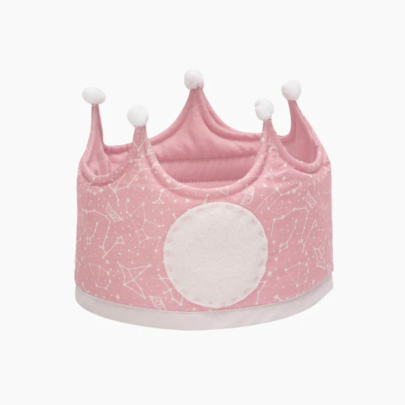 Corona d'aniversari constel·lació pink