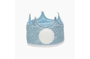 Corona d'aniversari constel·lació blue grey