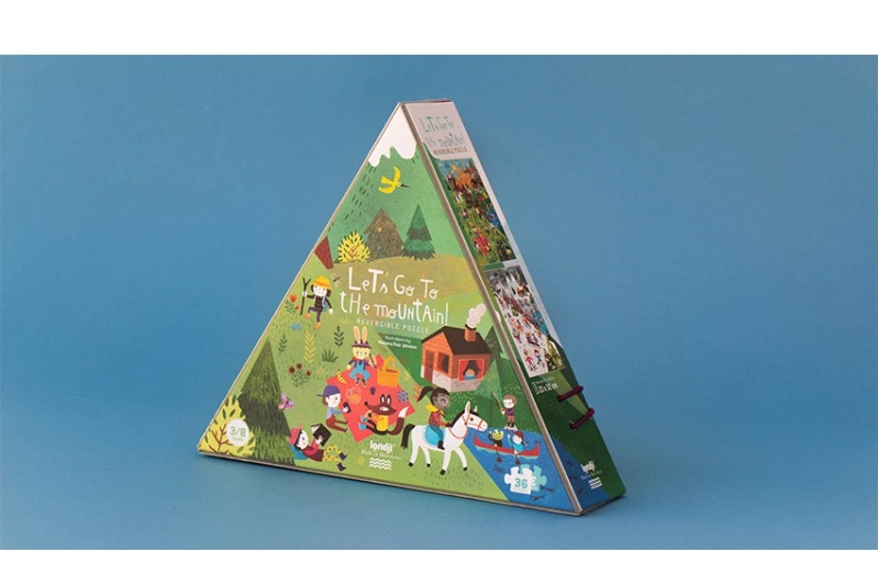 Puzzle Let's go to the mountain 36 piezas