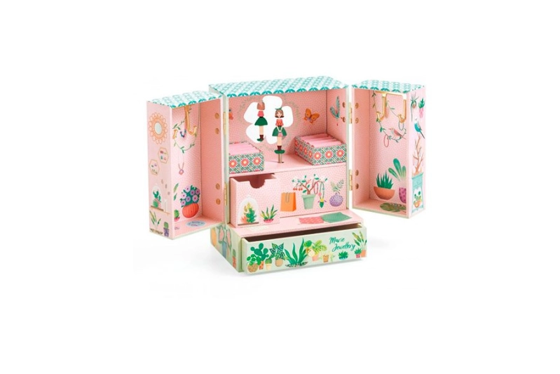 Caja de música jardín secreto