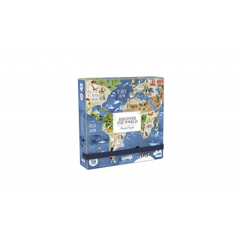 TRENCACLOSQUES POCKET WORLD 100 PECES