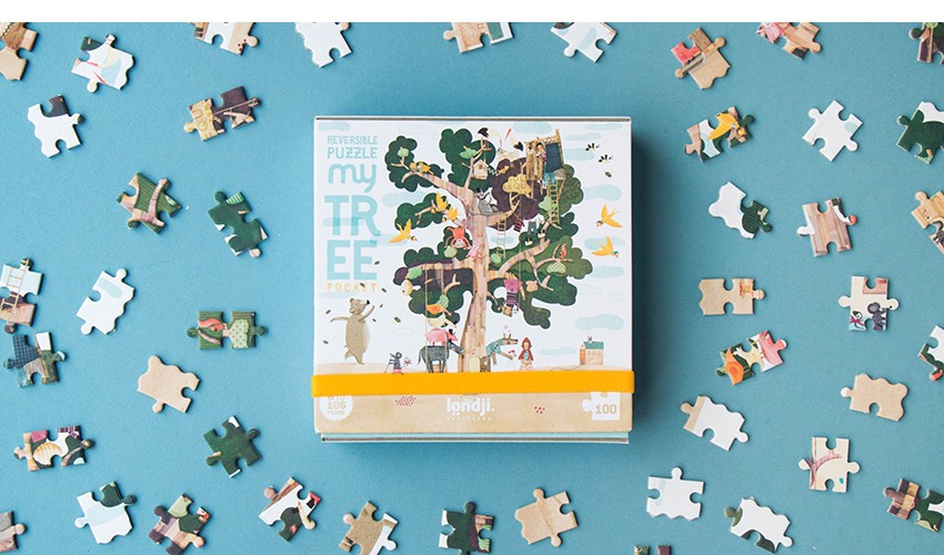 Trencaclosques poket My Tree 100 peces