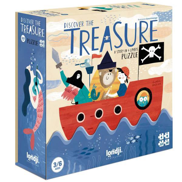 Puzle discover the treasure