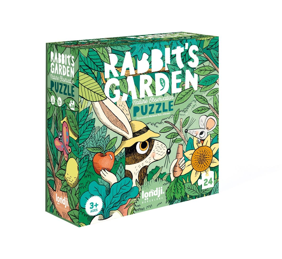 Puzzle Rabbit's Garden(24 pc.)