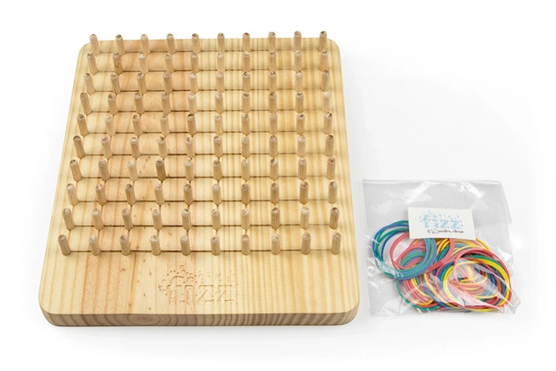 Geoplano cuadrado Fizz