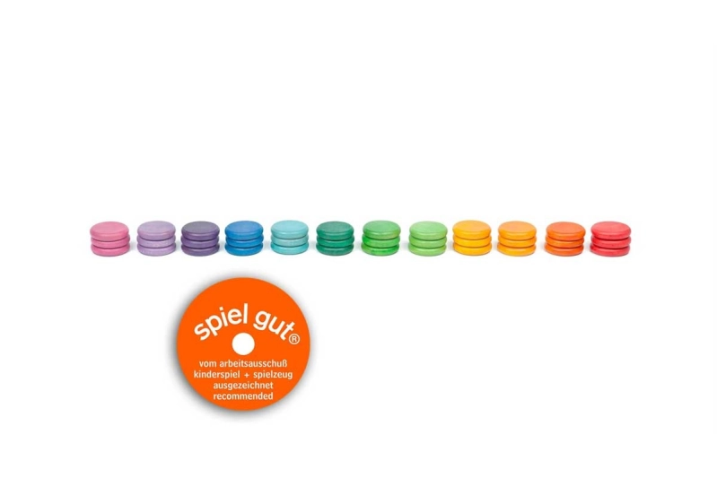 36 monedas de 12 colores Grapat