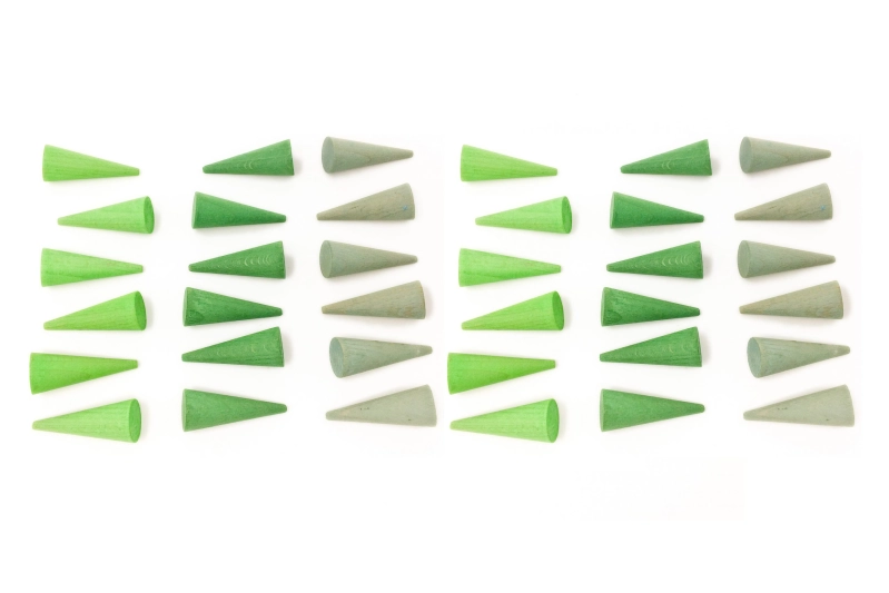 Mandala cons verds Grapat