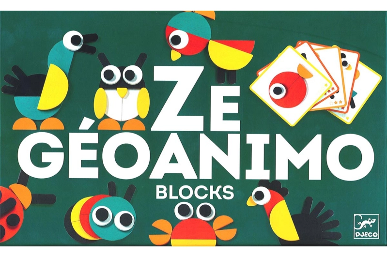 Construcción ze geoanimo Djeco