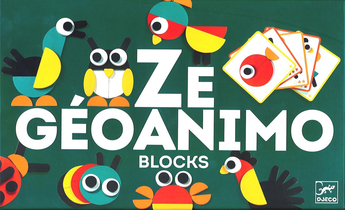 Construcción ze geoanimo Djeco