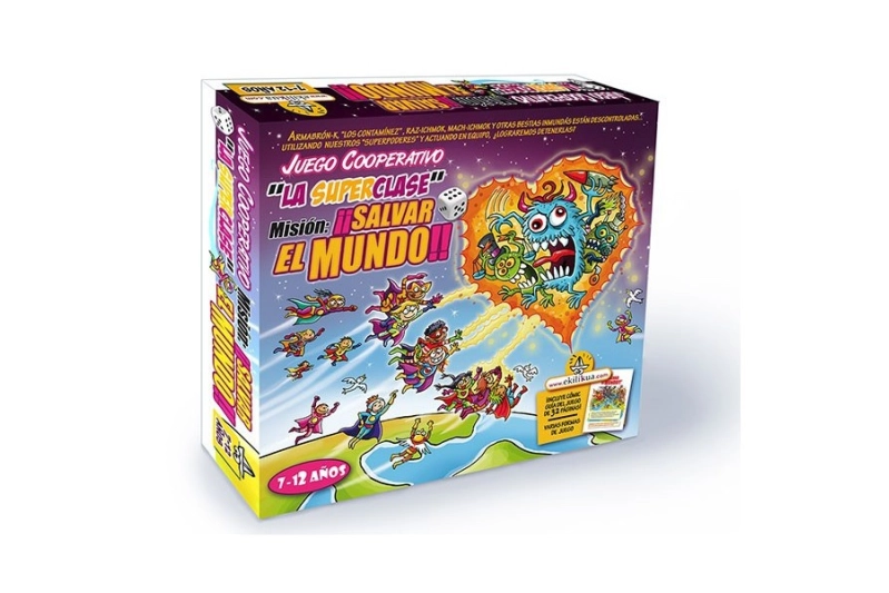 La super clase Misión: ¡¡Salvar el mundo!!