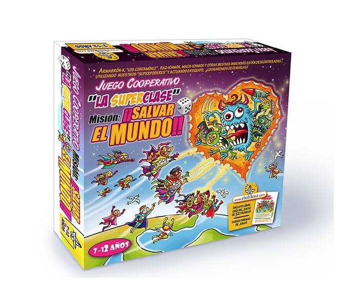 La super clase Misión: ¡¡Salvar el mundo!!