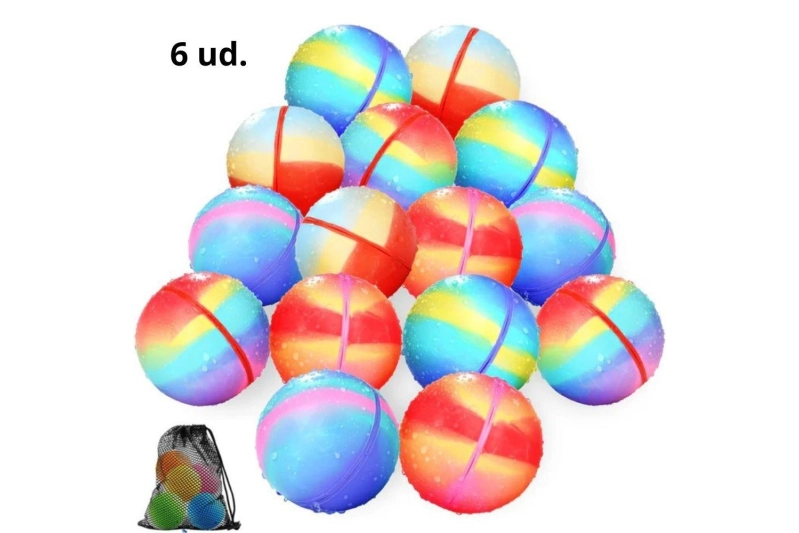 Globos de agua RAINBOW reutilizables