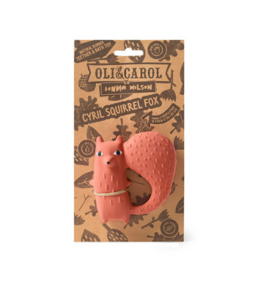 Mordedor mitad lobo/ardilla OLI&CAROL