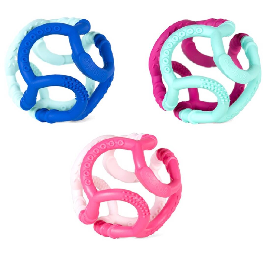 OgoBolli Gummi blau-turquesa