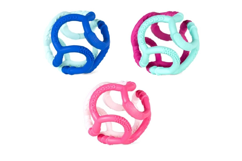 OgoBolli Gummi fucsia-turquesa