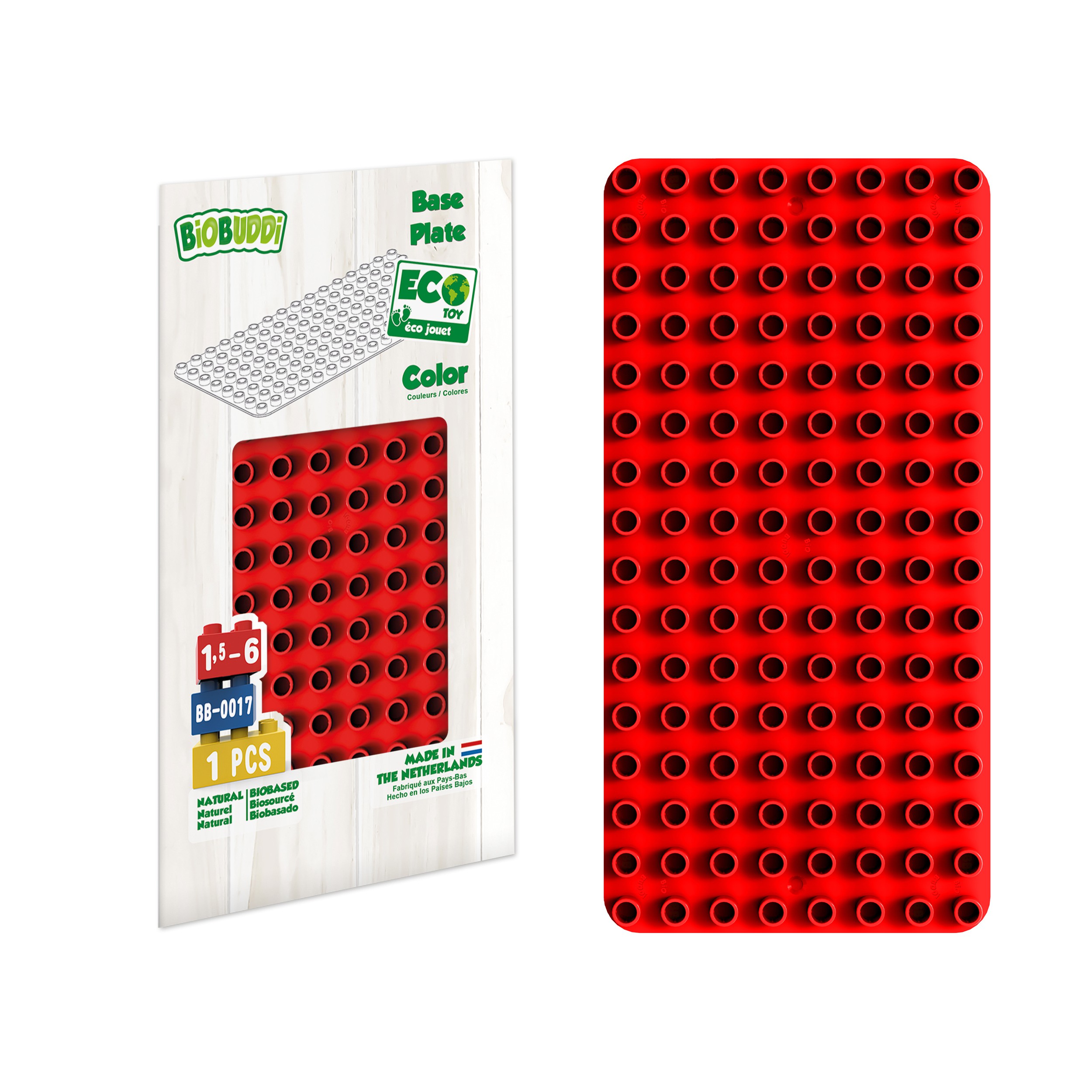 Biobuddi base roja Duplo