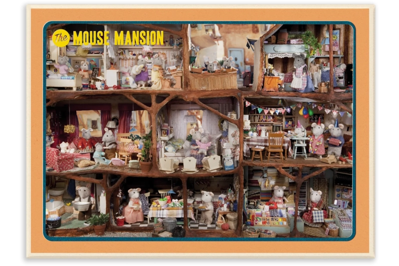 Puzle The Mouse Mansion 1000 pces