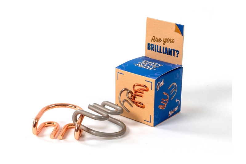 Trencaclosques classic metal. Are you brilliant?