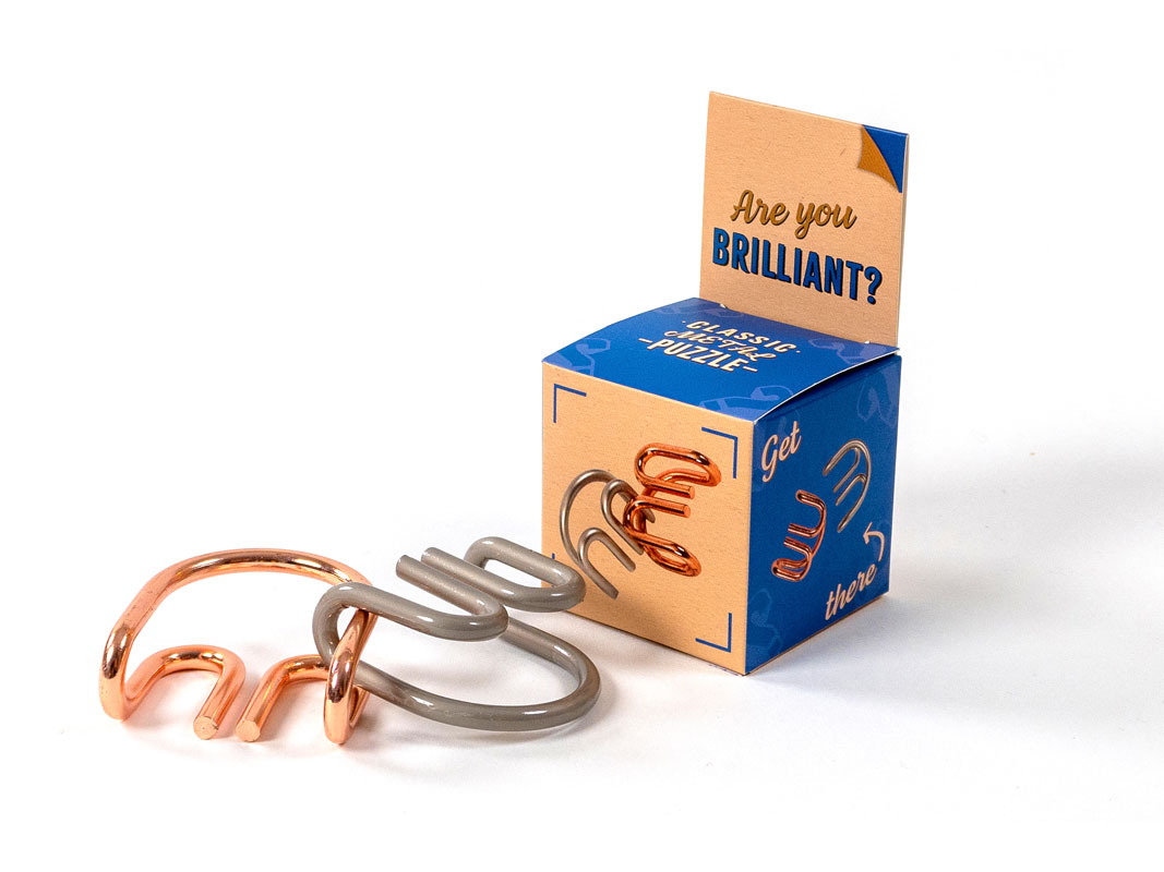 Trencaclosques classic metal. Are you brilliant?