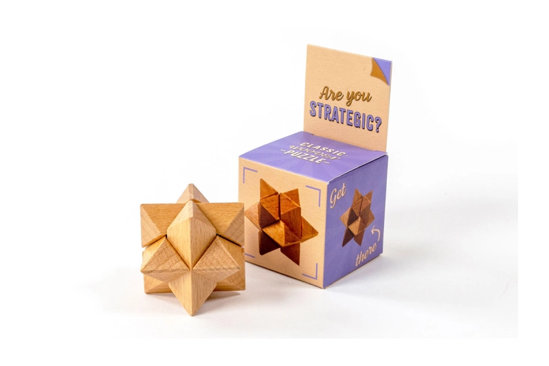 Trencaclosques classic wooden. Are you strategic?