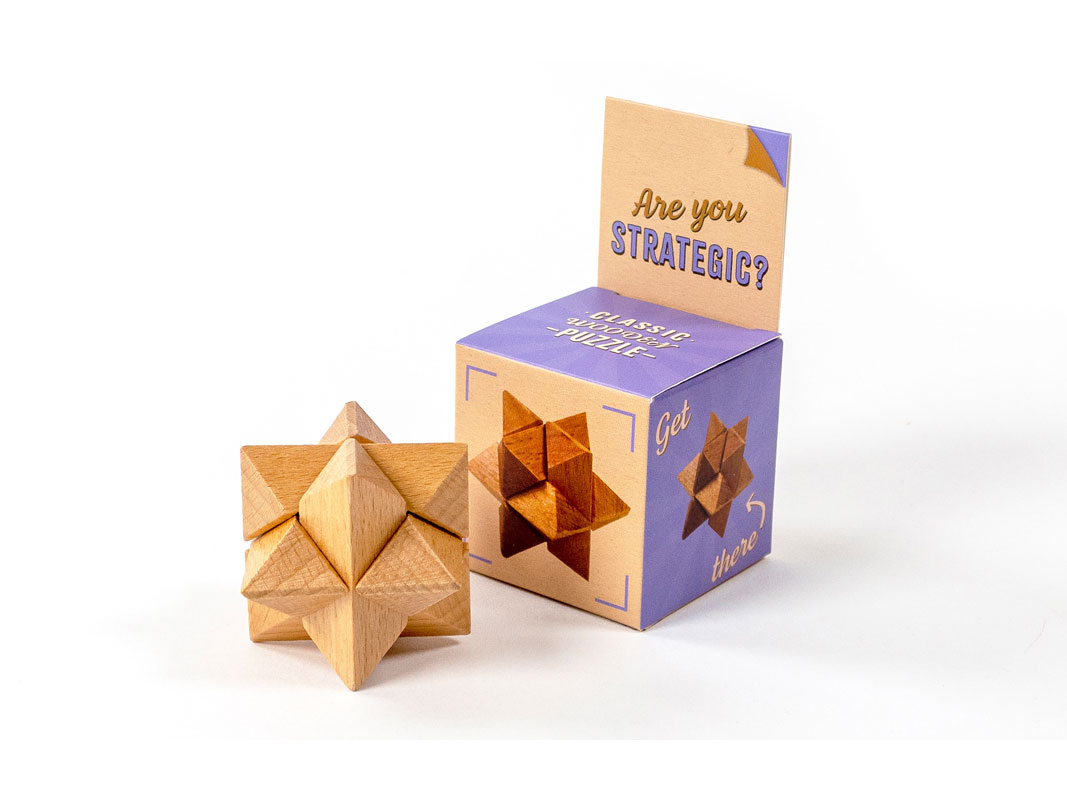 Trencaclosques classic wooden. Are you strategic?