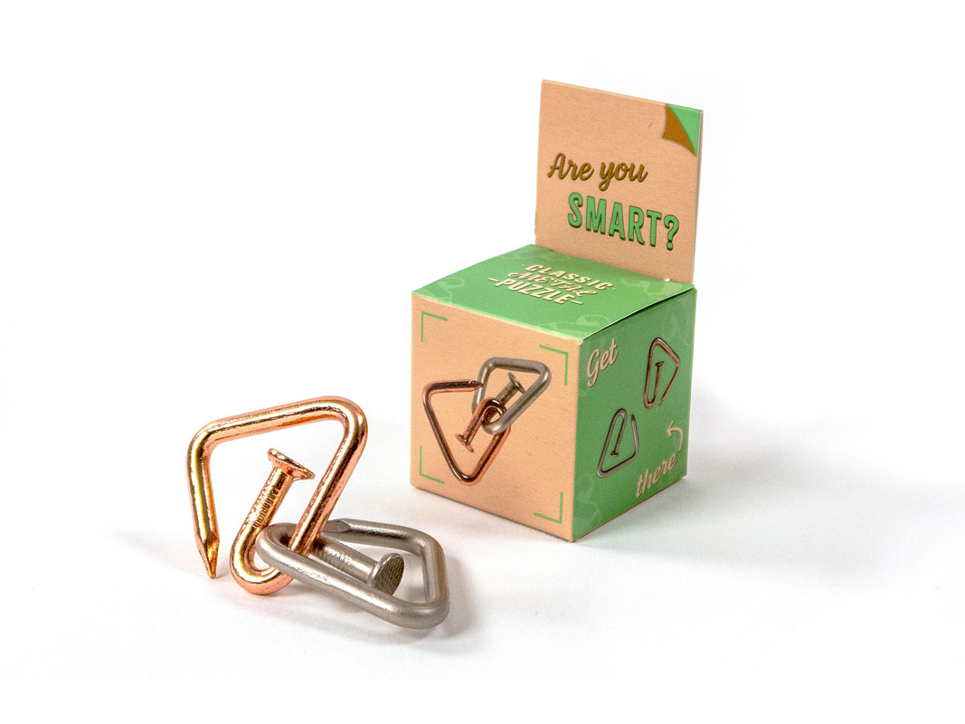 Rompecabezas classic metal.  Are you smart?