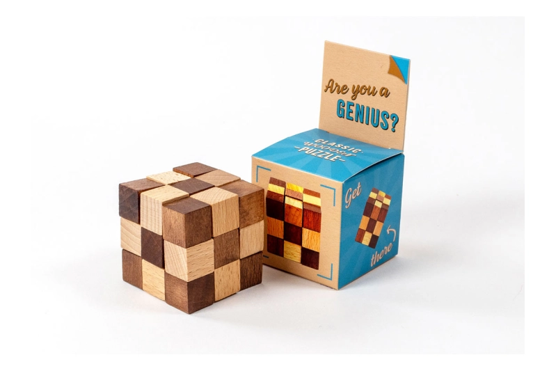 Trencaclosques classic wooden. Are you a genius?