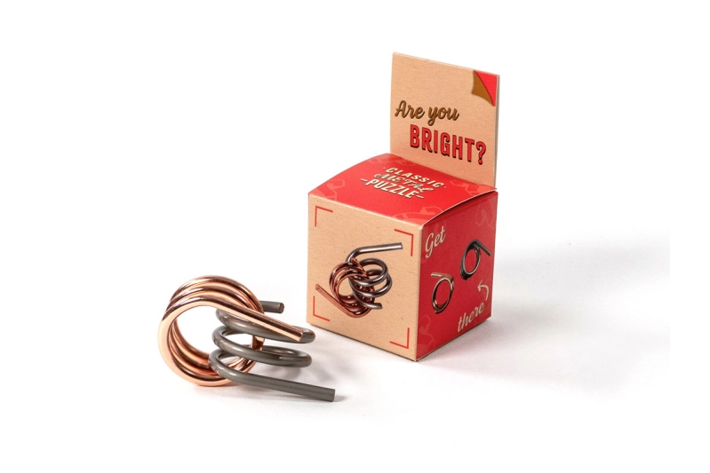 Rompecabezas classic metal. Are you bright?