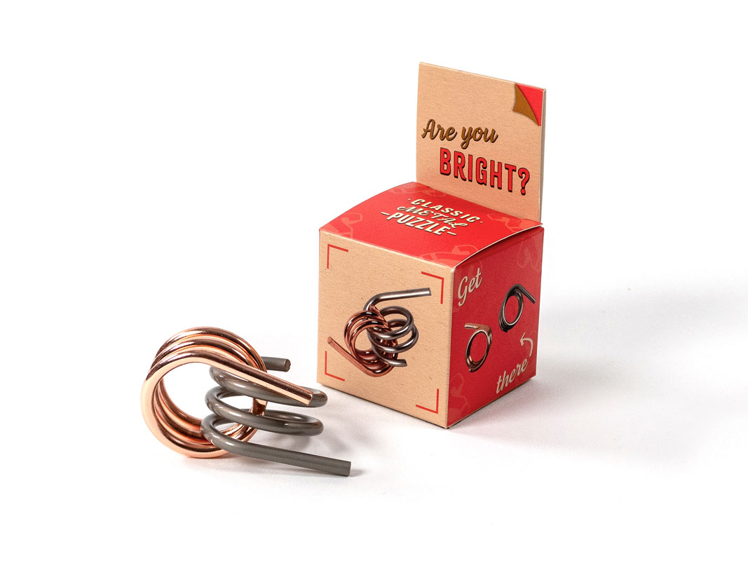 Trencaclosques classic metal. Are you bright?