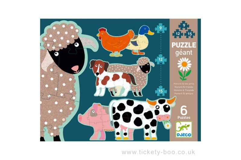 Trencaclosques evolutiu honore i els amics