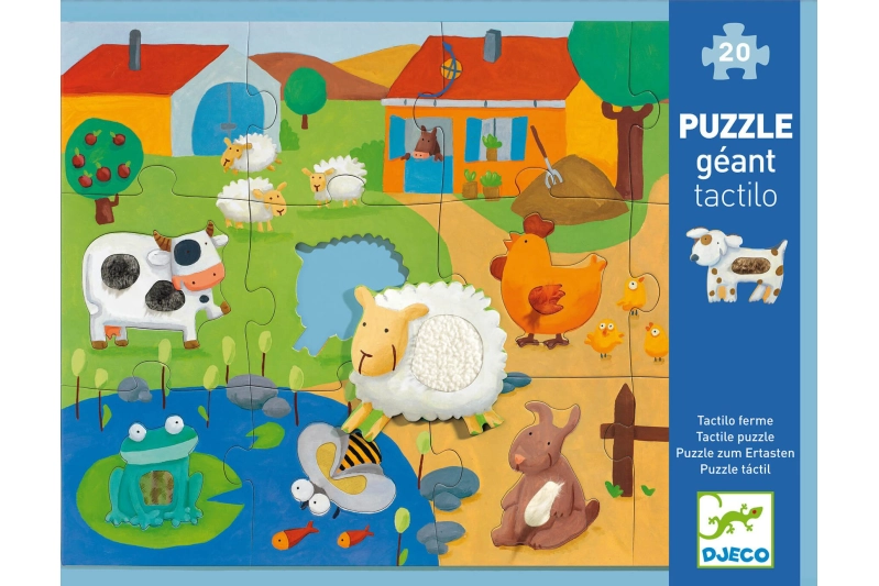 PUZLE GEGANT TACTILOFARM