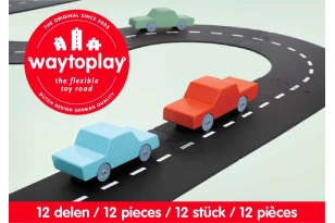 Carretera cautxú Way to play 12 pces-Ringroad