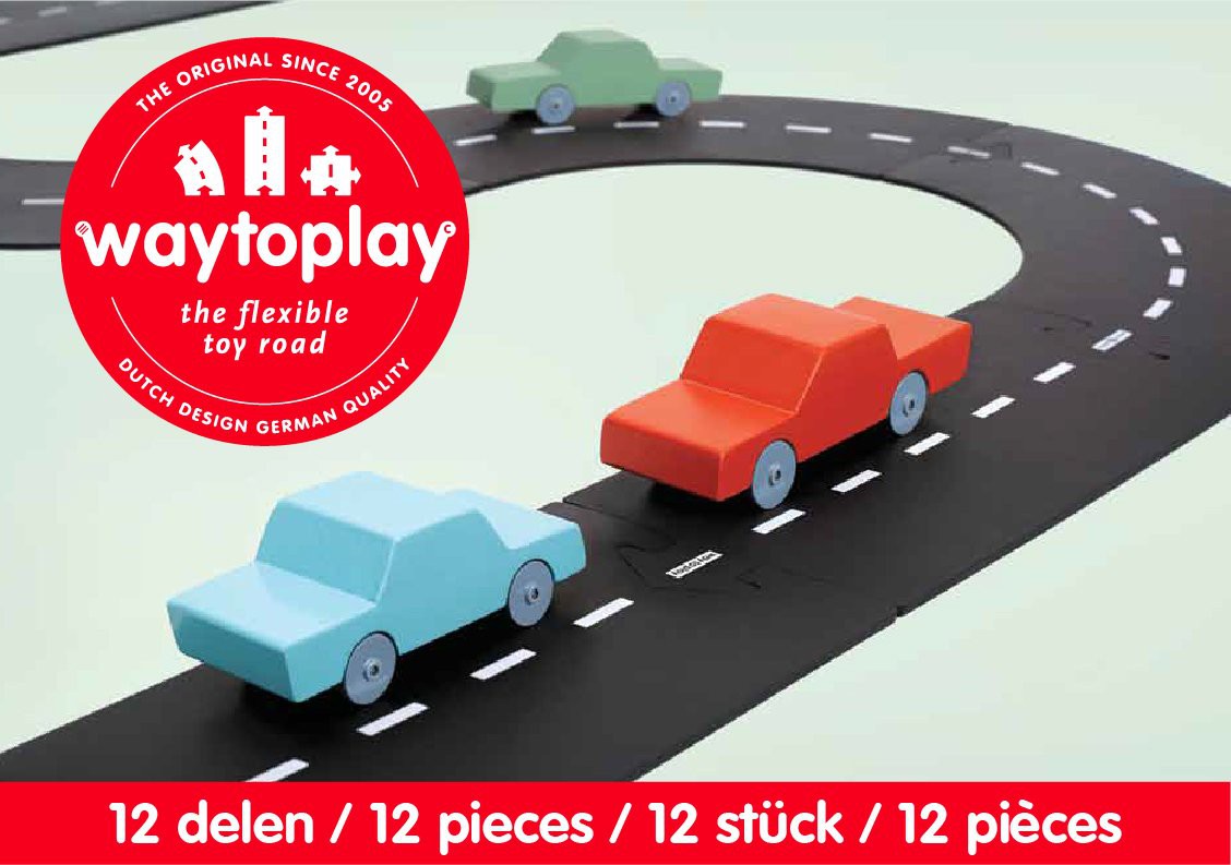 Carretera cautxú Waytoplay 12 pces-Ringroad
