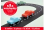 Carretera cautxú Way to play 12 pces-Ringroad