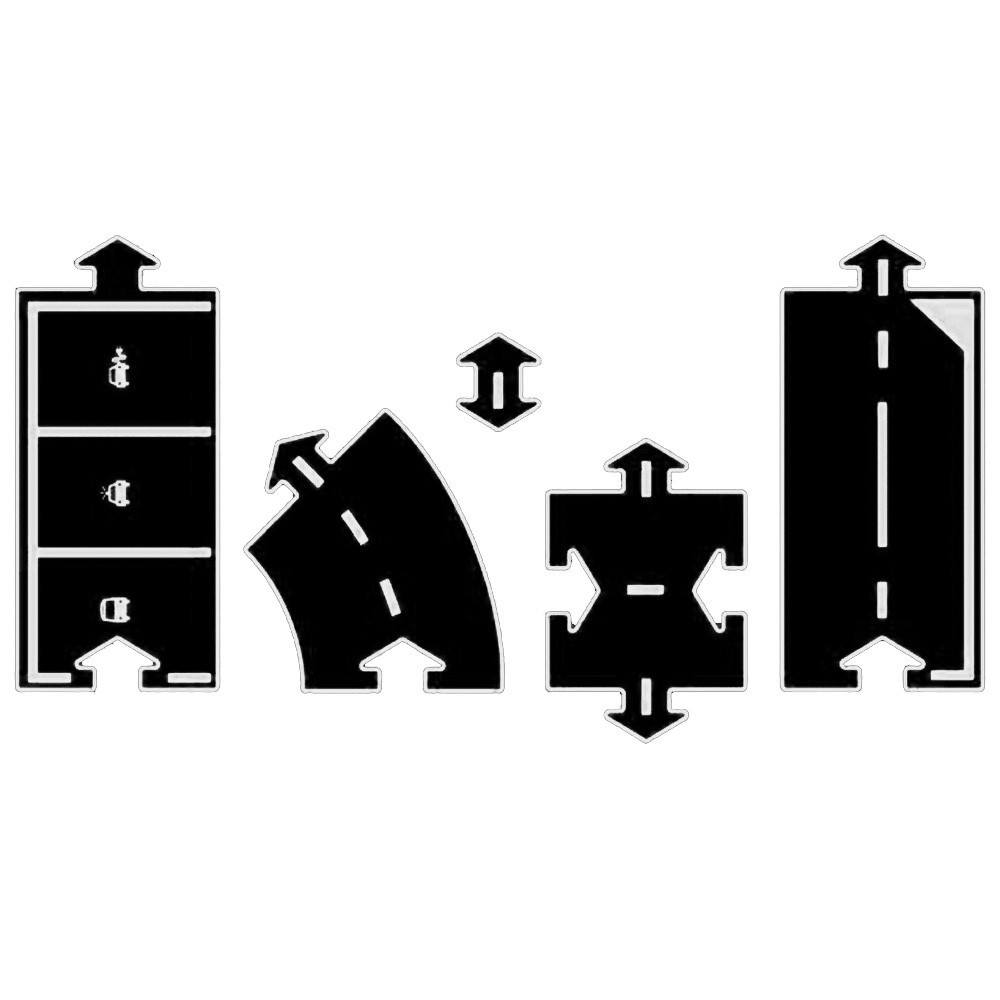 Carretera cautxú Waytoplay Halfway 7 peces