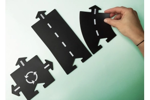 Carretera cautxú Waytoplay encreuaments 3 peces