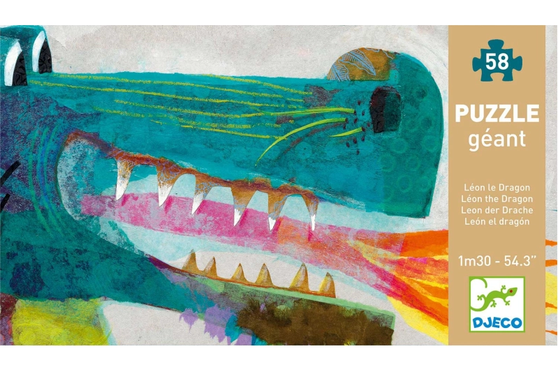 Trencaclosques gegant drac 58 peces