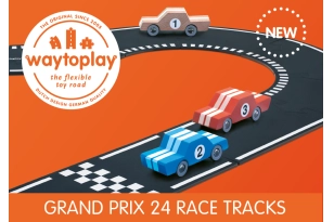 Carretera de cautxú Waytoplay 24 peces Grand Prix