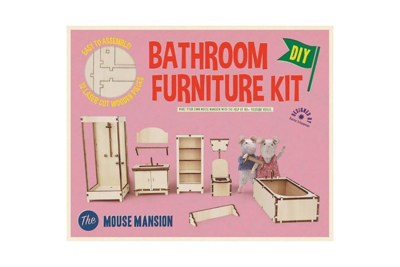 Kit de muebles de baño The Mouse Mansion