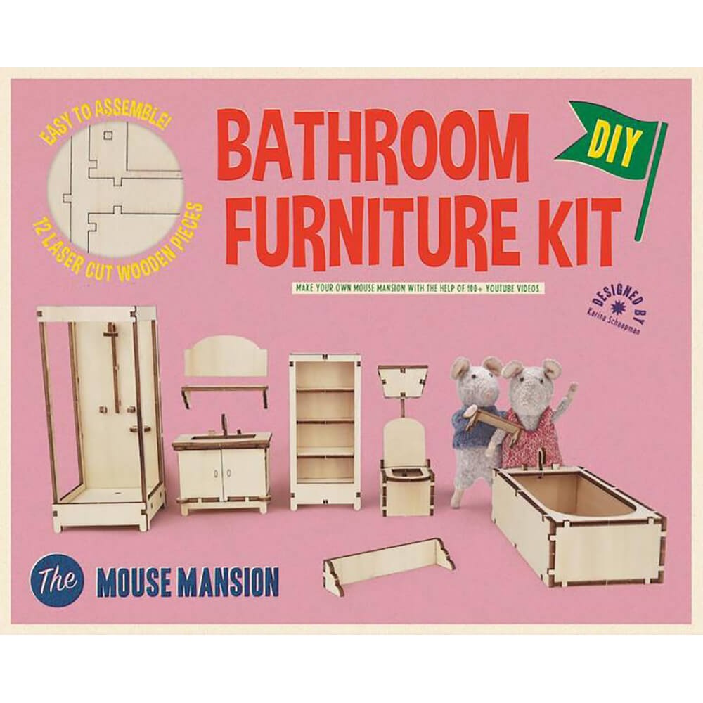 Kit de muebles de baño The Mouse Mansion