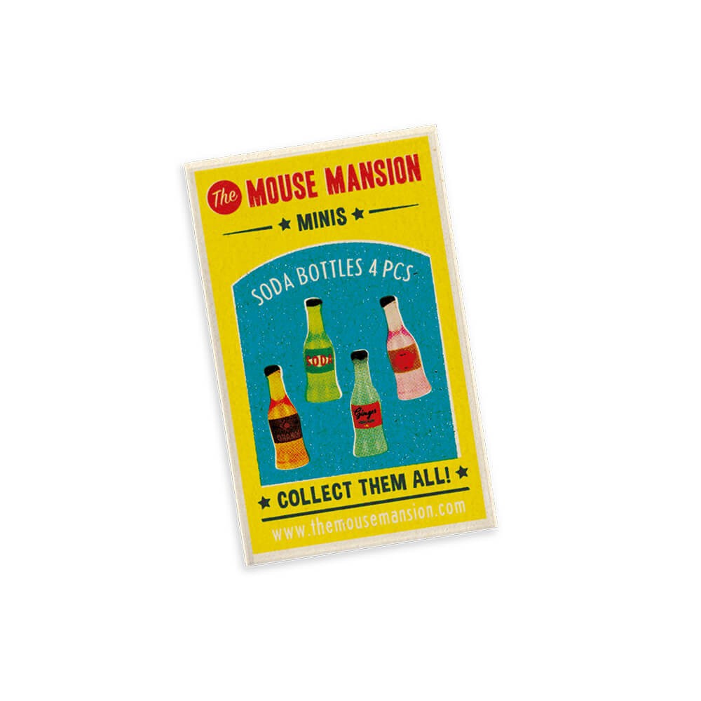 Mini's botellas de refrescos The Mouse Mansion