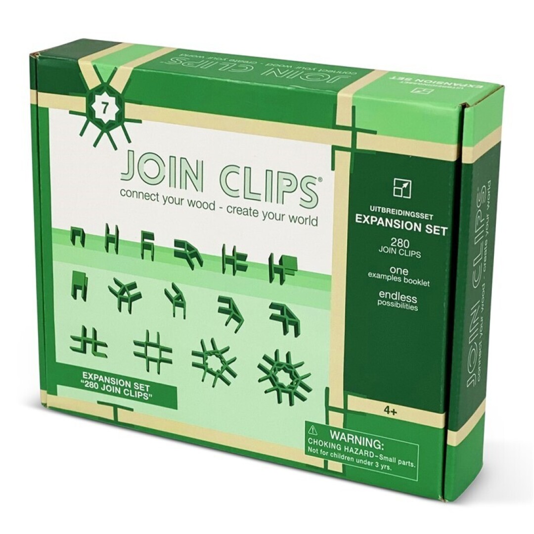 Join Clips - set de expansión 280 clips de unión