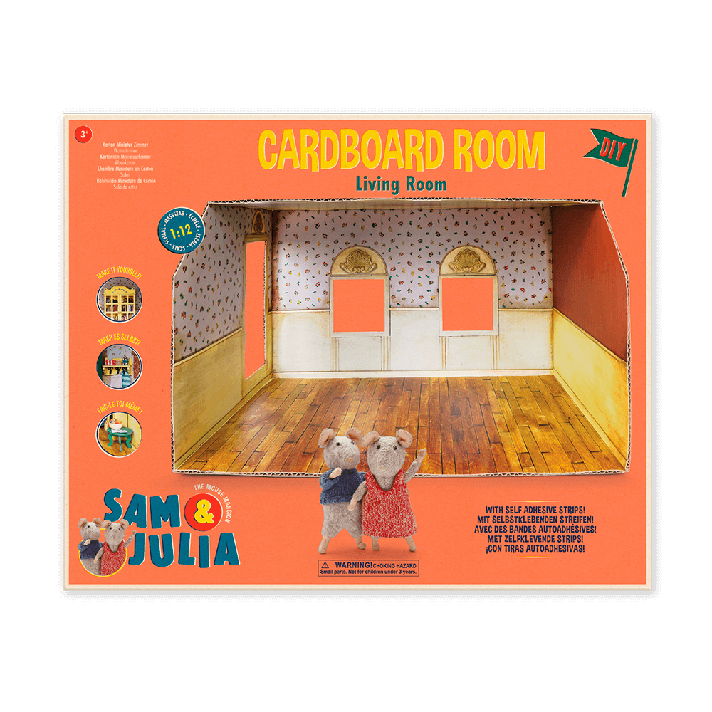 Habitación de cartón - Salón Sam & Julia