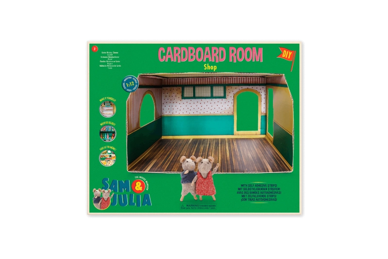 Habitación de cartón -Tienda Sam & Julia