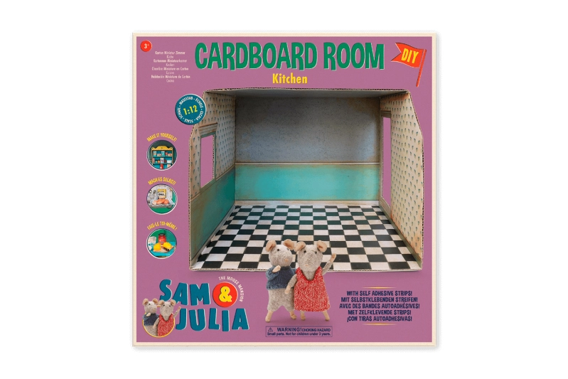 Habitación de cartón - Cocina Sam & Julia